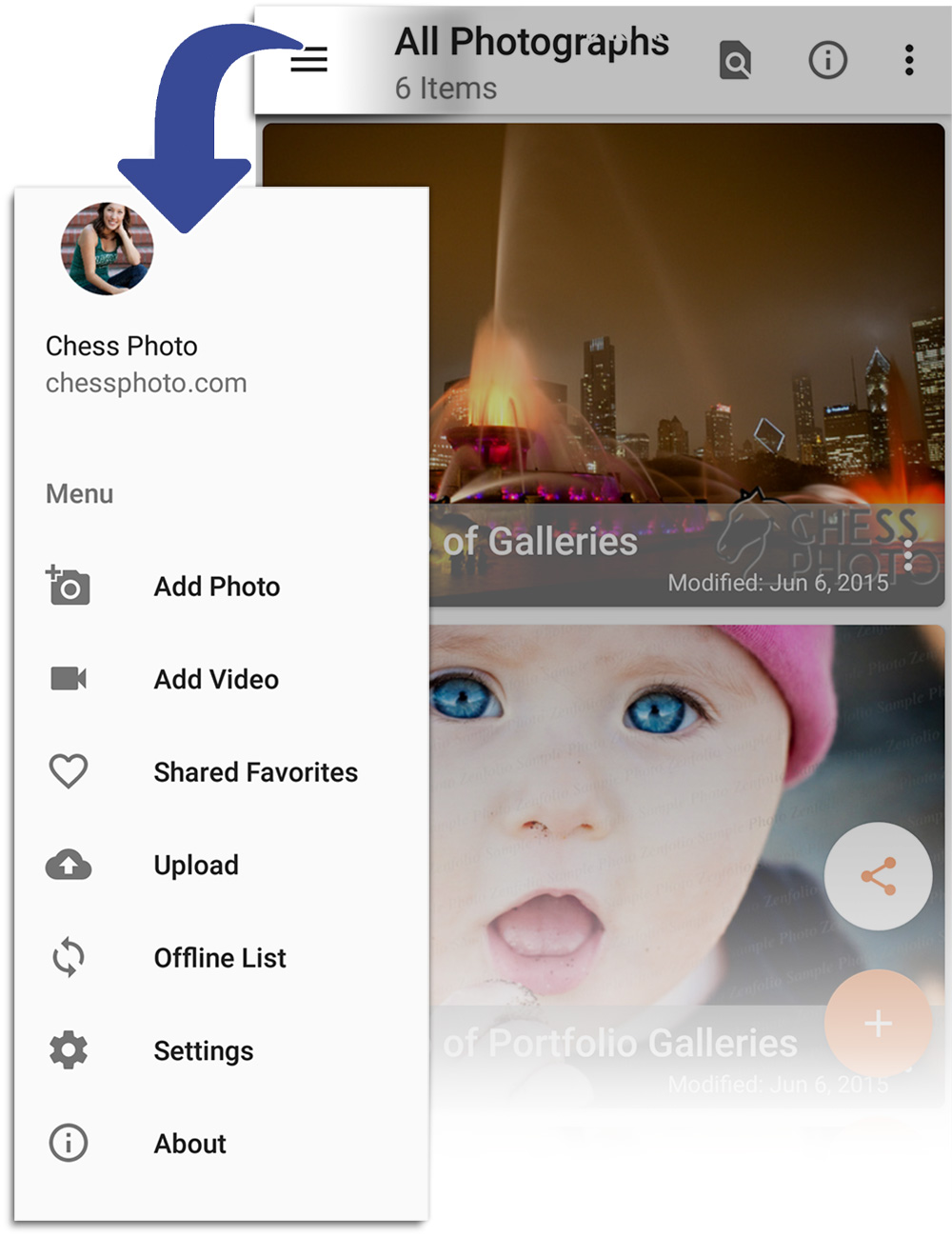 Android Zenfolio App for Photographers Zenfolio